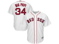 David Ortiz Big Papi Boston Red Sox Majestic 2015 Cool Base Player Jersey - White