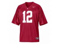 Men Nike Stanford Cardinal #12 Andrew Luck Red Authentic NCAA Jersey