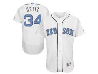 Men's Boston Red Sox David Ortiz Majestic White Fashion 2016 Father's Day Flex Base Jersey