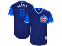 Men's Chicago Cubs Ian Happ Happer Majestic Royal 2017 Players Weekend Jersey