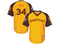 MLB Boston Red Sox #34 David Ortiz Youth Majestic 2016 All-Star CoolBase Jersey