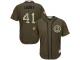 Youth Cubs #41 John Lackey Green Salute to Service Stitched Baseball Jersey